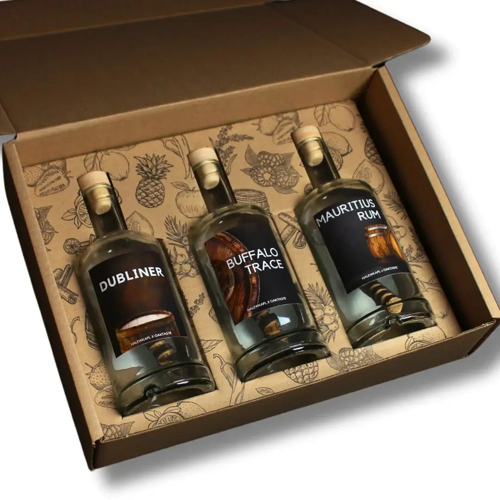 zestaw prezentowy do robienia whiskey w domu
