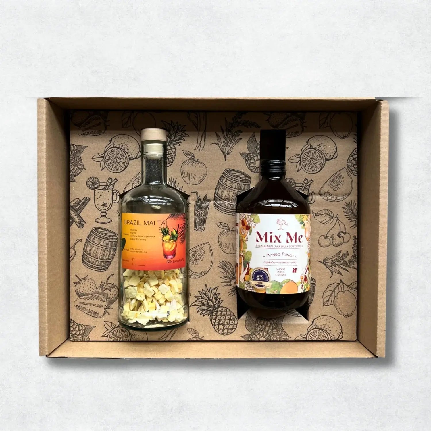 Zestaw koktajlowy Mix Me x NalewkaPL Mango Mai Tai