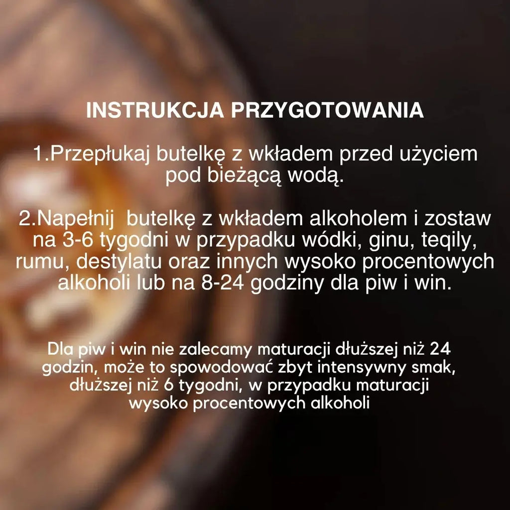 przepis na domowy whiskey