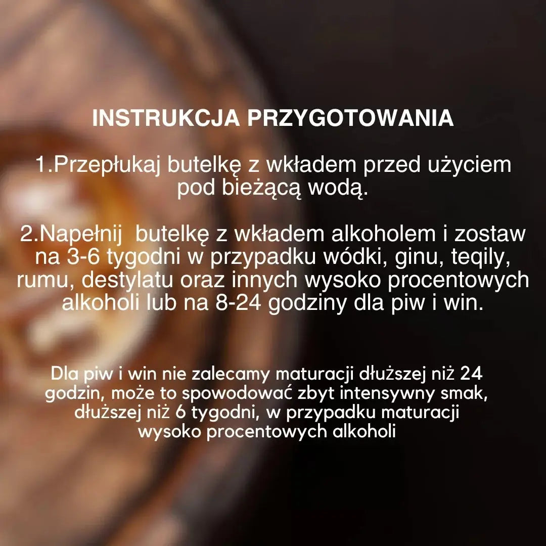 przepis na domowy whiskey