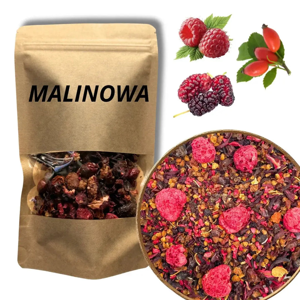 Herbata owocowa Malinowa z Morwą 100g