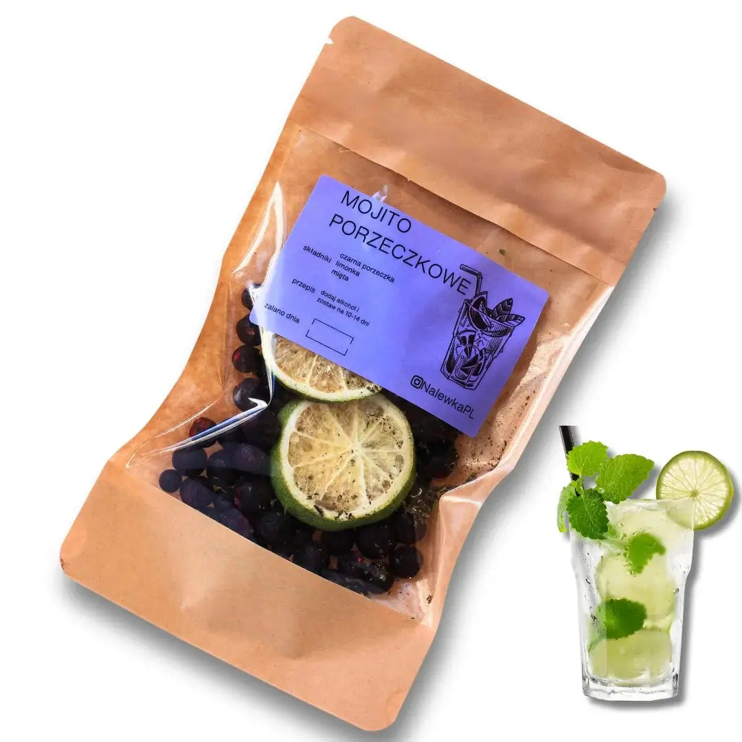 zestaw do robienia nalewki Mojito