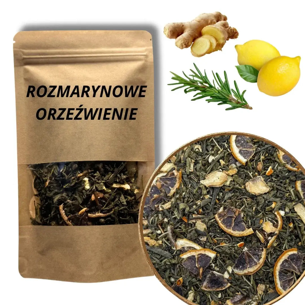 Herbata zielona Rozmarynowe Orzeźwieniwe 50g