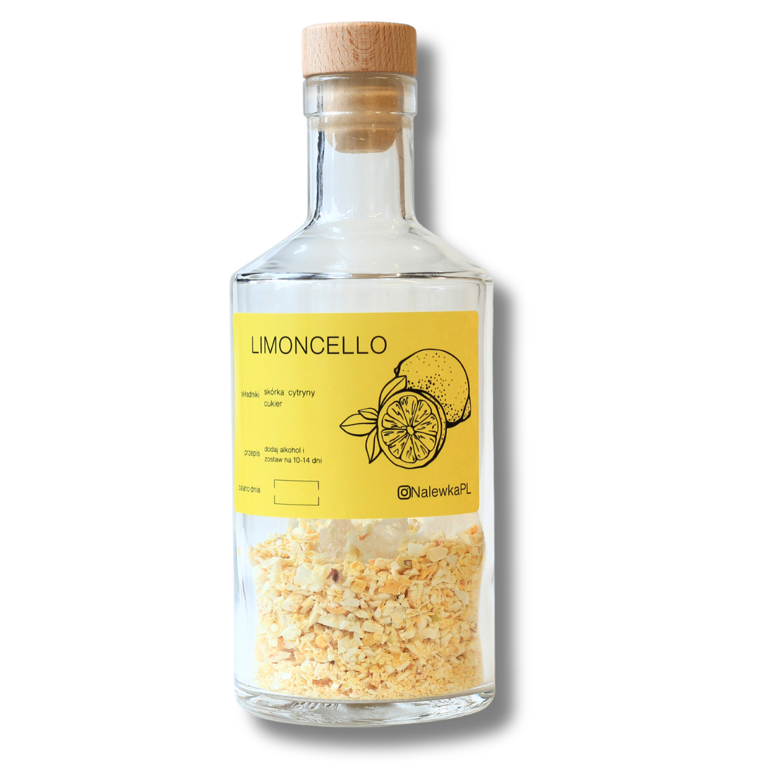 Limoncello zestaw do nalewki cytrynowej NalewkaPL