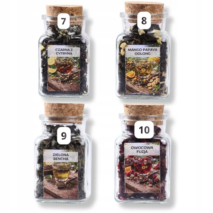 Zestaw Herbaciana Chwila - 2 herbaty i 2 kubki