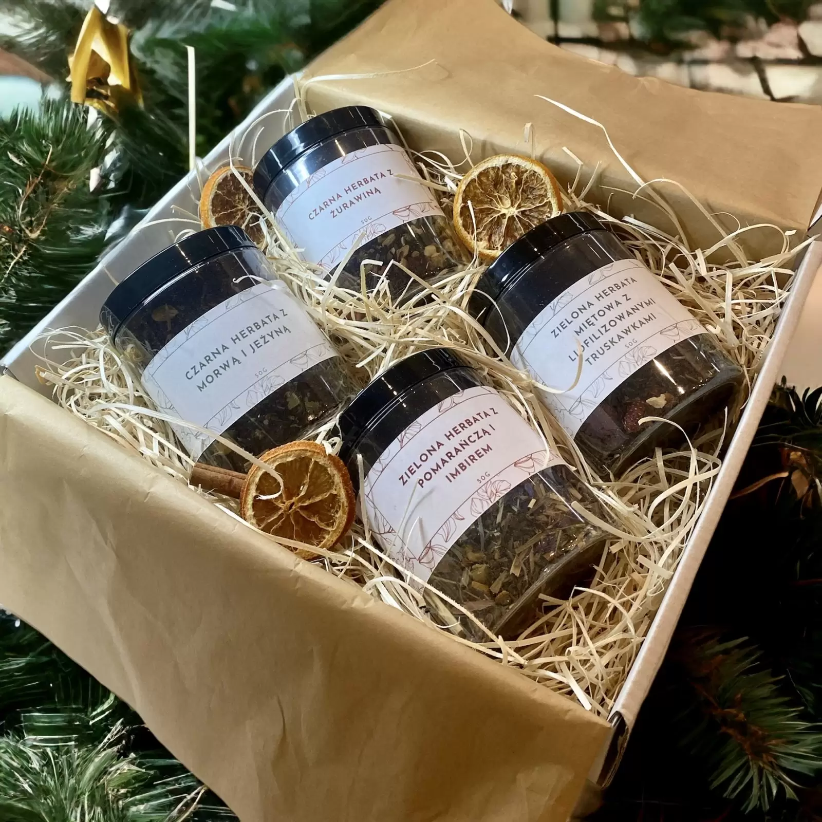  Zestaw prezentowy 4 Herbaty